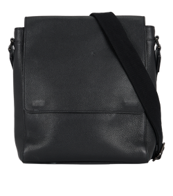 Maxwell Slim Messenger, Leather, Black, 2280902, DB, 2*